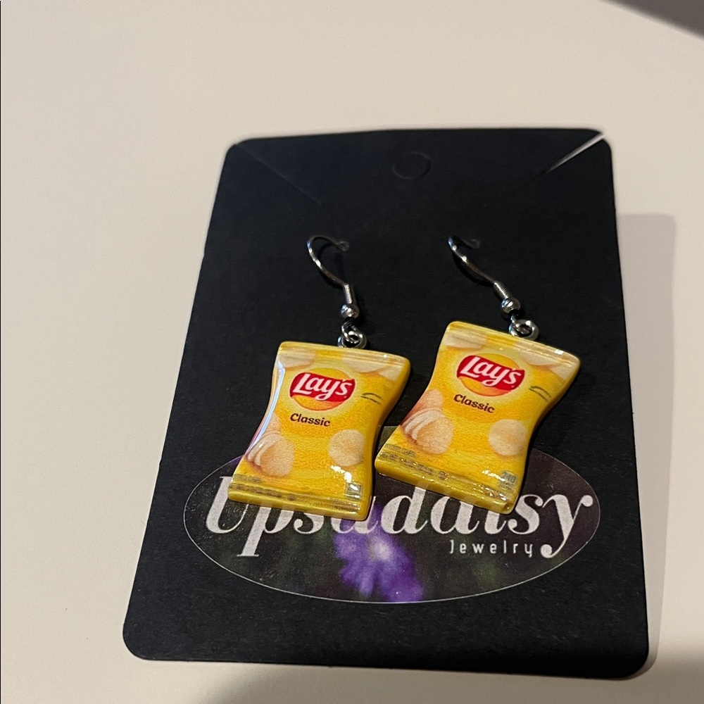 Lay's Classic Chip Earrings